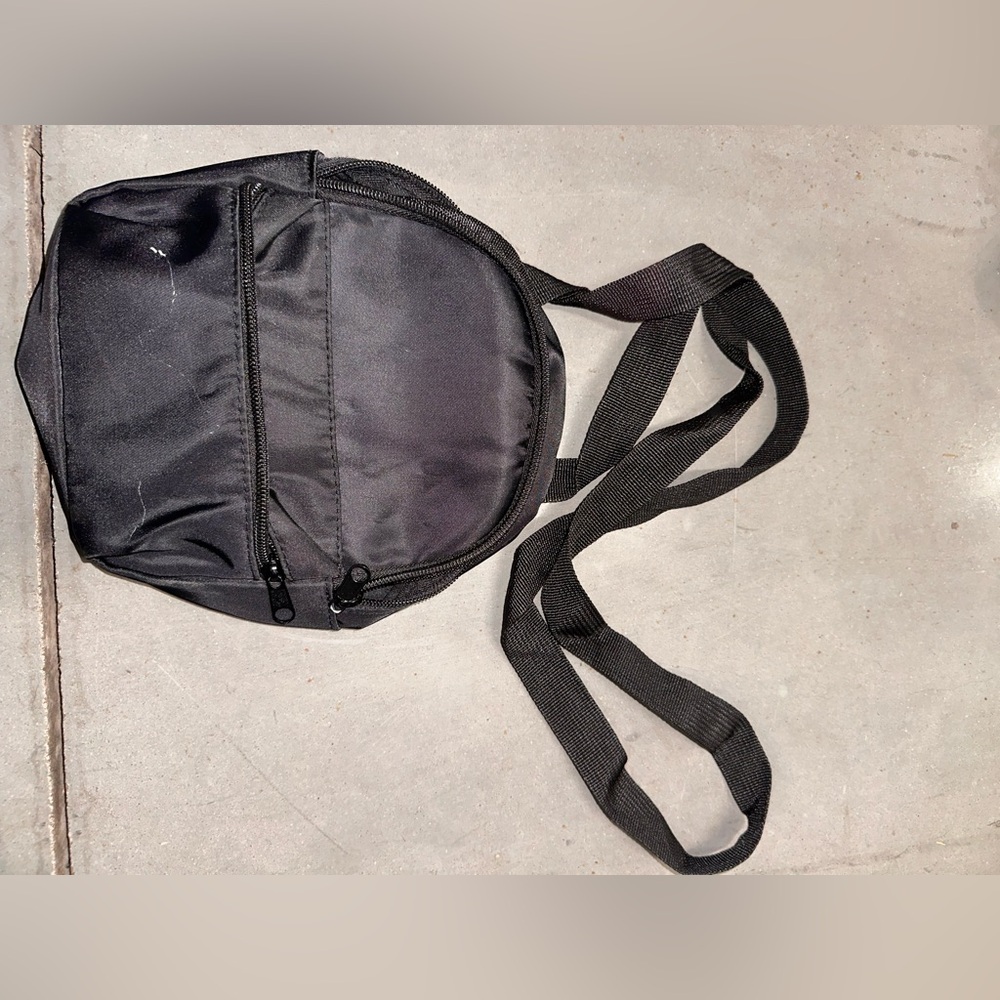 Black mini Backpack
